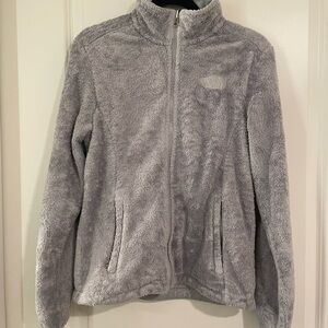 Grey north face jacket